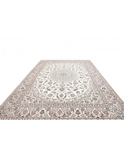 Tappeto Nain 9La Persia bianco grigio 297x390