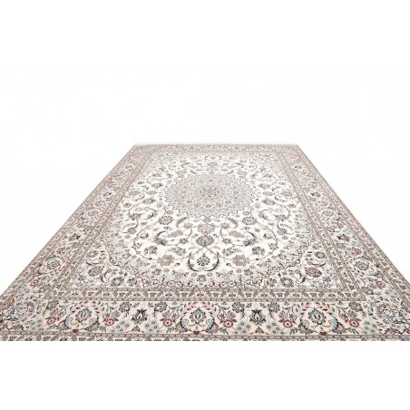 Tappeto Nain 9La Persia bianco grigio 297x390