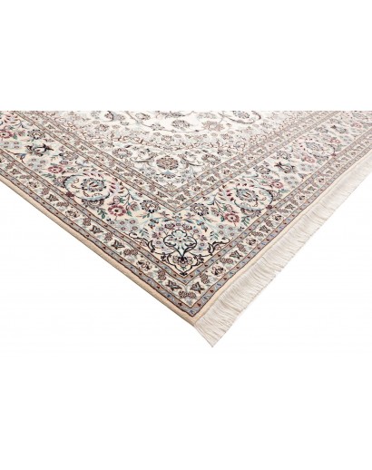 Tappeto Nain 9La Persia bianco grigio 297x390