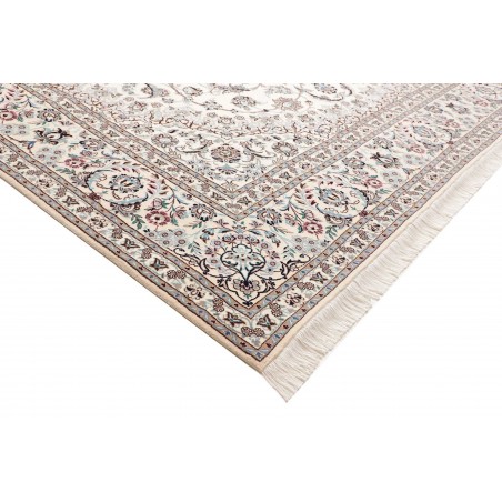 Tappeto Nain 9La Persia bianco grigio 297x390