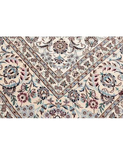 Tappeto Nain 9La Persia bianco grigio 297x390