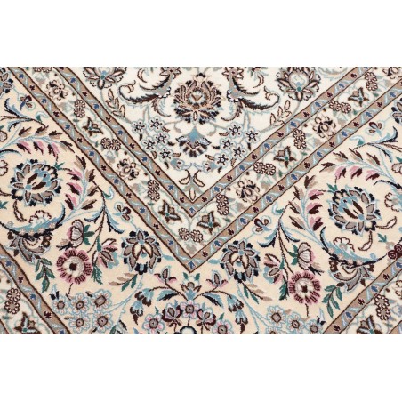 Tappeto Nain 9La Persia bianco grigio 297x390