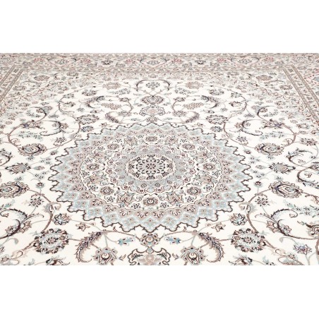 Tappeto Nain 9La Persia bianco grigio 297x390