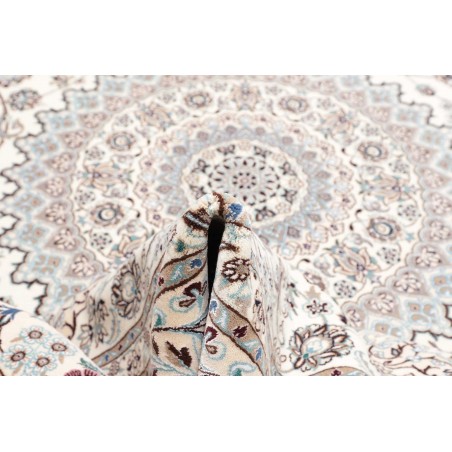 Tappeto Nain 9La Persia bianco grigio 297x390