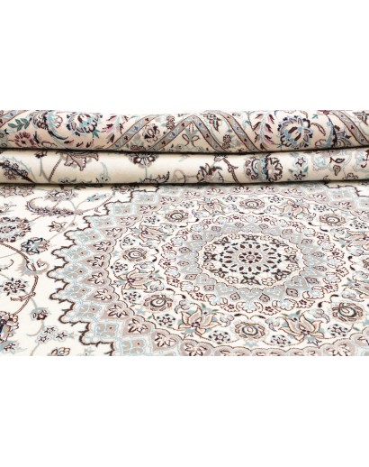 Tappeto Nain 9La Persia bianco grigio 297x390