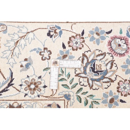 Tappeto Nain 9La Persia bianco grigio 297x390