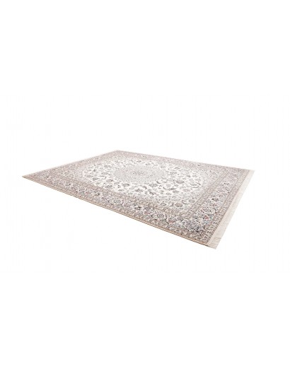 Tappeto Nain 9La Persia bianco azzurro 297x381
