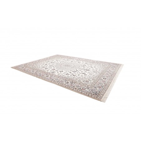 Tappeto Nain 9La Persia bianco azzurro 297x381