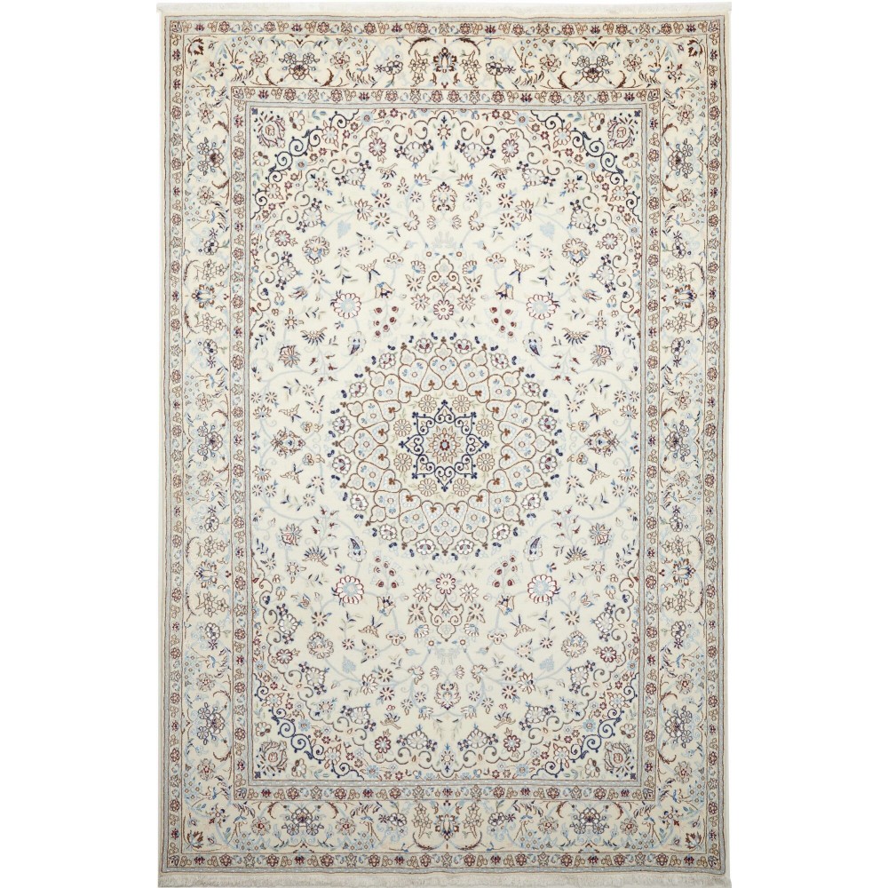 Tappeto Nain 9La Persia bianco 200x308 Tappeto Nain 9La Persia bianco 200x308