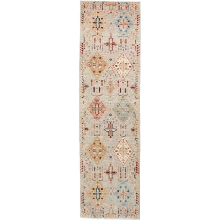 Tappeto Tribal Pakistan beige marrone 80x295