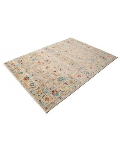 Tappeto Zigler Fine Pakistan marrone azzurro 168x233