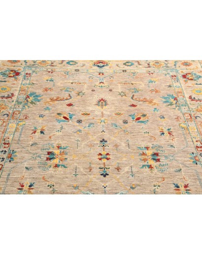 Tappeto Zigler Fine Pakistan marrone azzurro 168x233