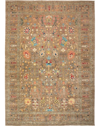 Tappeto Zigler Fine Pakistan marrone bianco 269x376