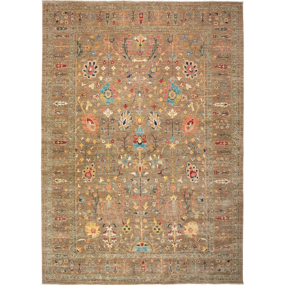 Tappeto Zigler Fine Pakistan marrone bianco 269x376