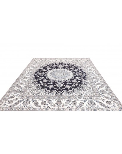 Tappeto Nain Kashmar Persia grigio 248x290