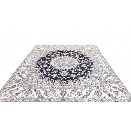Tappeto Nain Kashmar Persia grigio 248x290