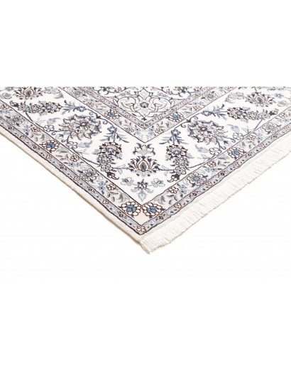 Tappeto Nain Kashmar Persia grigio 248x290