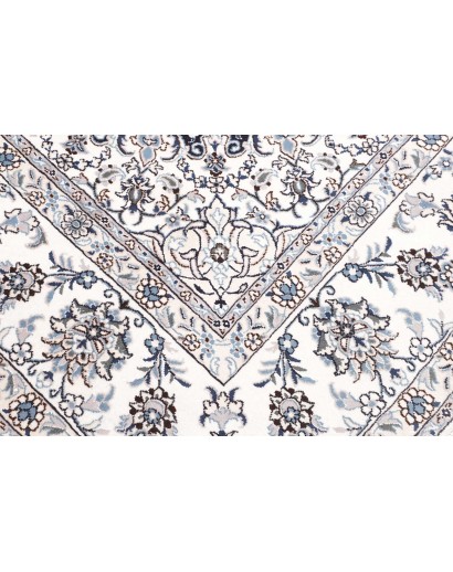 Tappeto Nain Kashmar Persia grigio 248x290