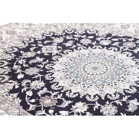 Tappeto Nain Kashmar Persia grigio 248x290