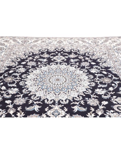 Tappeto Nain Kashmar Persia grigio 248x290