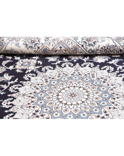 Tappeto Nain Kashmar Persia grigio 248x290