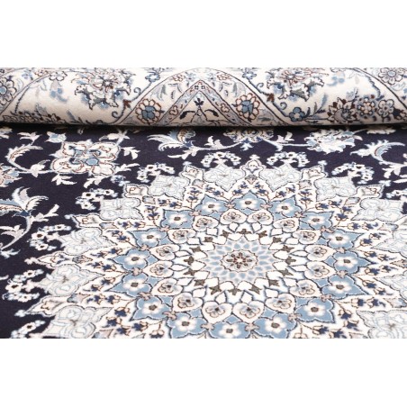 Tappeto Nain Kashmar Persia grigio 248x290