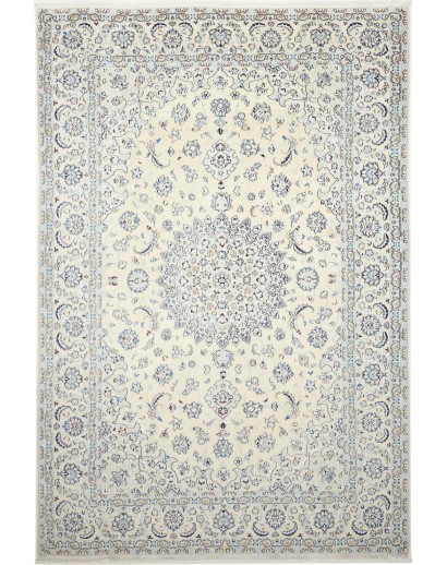 Tappeto Nain 9La Persia bianco 195x290