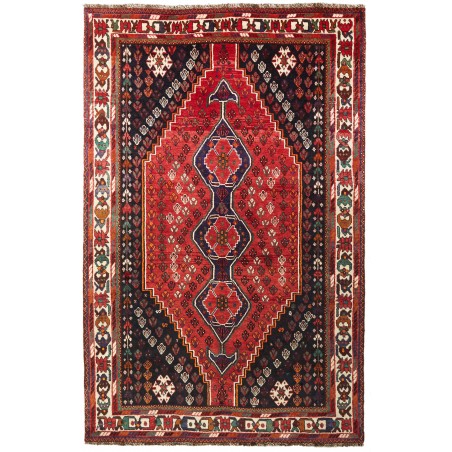Tappeto Shiraz Persia marrone grigio 160x248