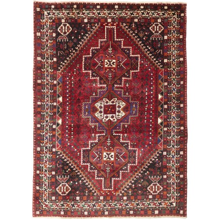 Tappeto Shiraz Persia marrone bianco 186x260