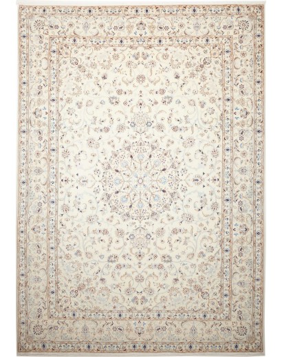 Tappeto Nain 9La Persia bianco 243x342