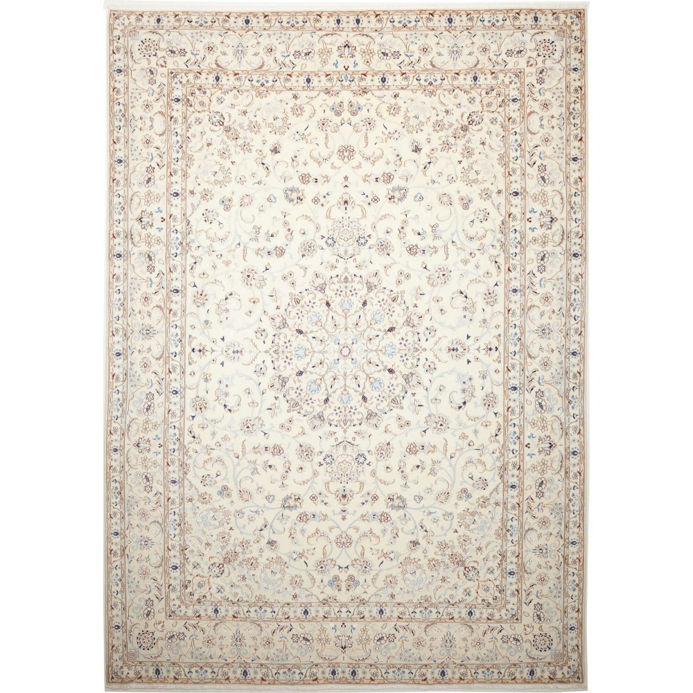 Tappeto Nain 9La Persia bianco 243x342 Tappeto Nain 9La Persia bianco 243x342