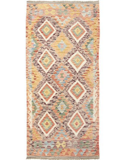 Tappeto Kilim Afghanistan marrone 100x215