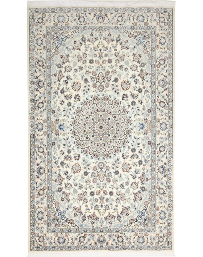 Tappeto Nain 9La Persia bianco grigio 133x223