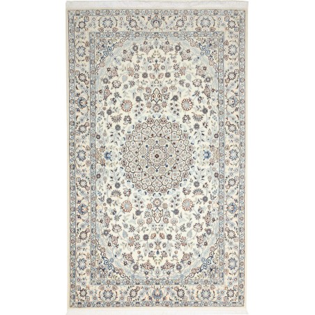 Tappeto Nain 9La Persia bianco grigio 133x223
