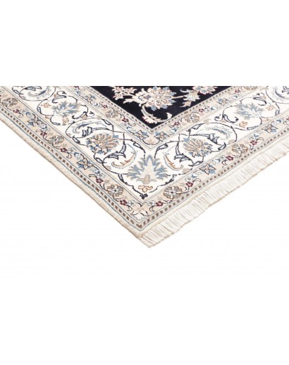 Tappeto Nain Kashmar Persia grigio 198x253