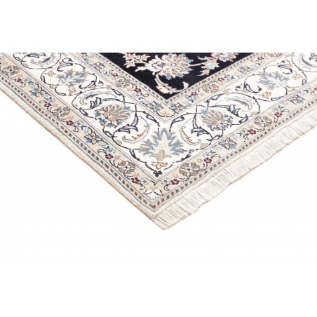 Tappeto Nain Kashmar Persia grigio 198x253