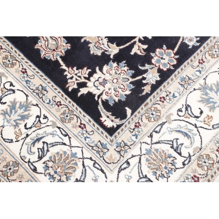 Tappeto Nain Kashmar Persia grigio 198x253