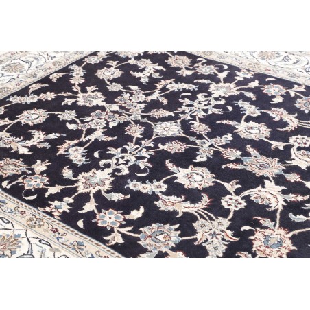 Tappeto Nain Kashmar Persia grigio 198x253