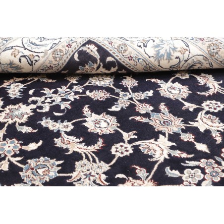 Tappeto Nain Kashmar Persia grigio 198x253