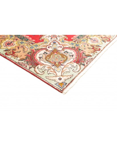 Tappeto Tabriz Persia giallo rosso 220x317