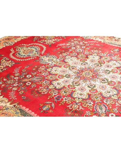 Tappeto Tabriz Persia giallo rosso 220x317
