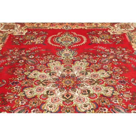 Tappeto Tabriz Persia giallo rosso 220x317