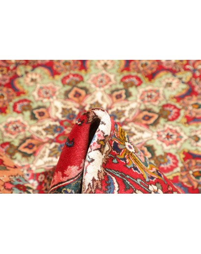 Tappeto Tabriz Persia giallo rosso 220x317