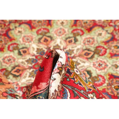 Tappeto Tabriz Persia giallo rosso 220x317