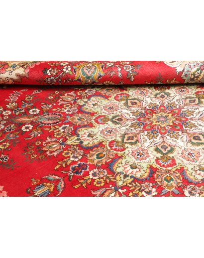 Tappeto Tabriz Persia giallo rosso 220x317