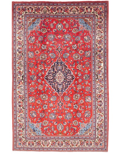 Tappeto Sarough Persia rosso grigio 202x313