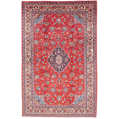 Tappeto Sarough Persia rosso grigio 202x313
