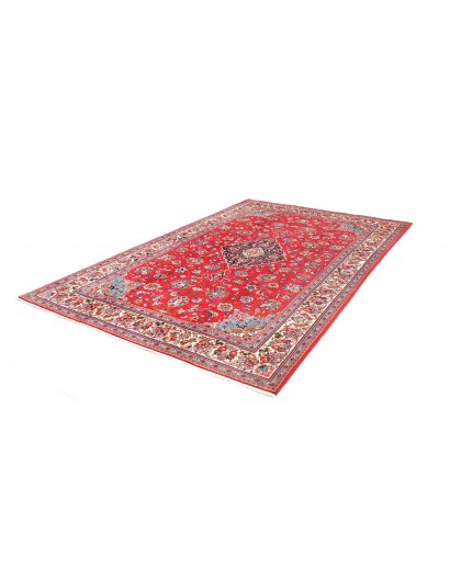Tappeto Sarough Persia rosso grigio 202x313