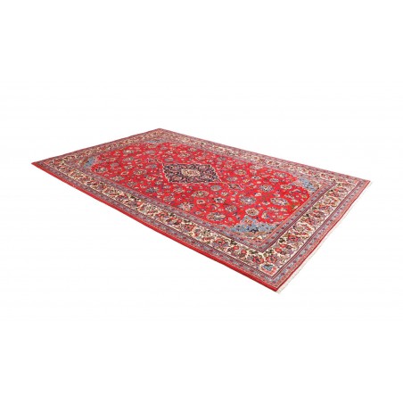 Tappeto Sarough Persia rosso grigio 202x313