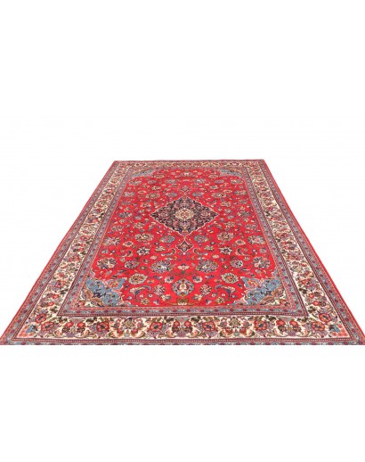 Tappeto Sarough Persia rosso grigio 202x313